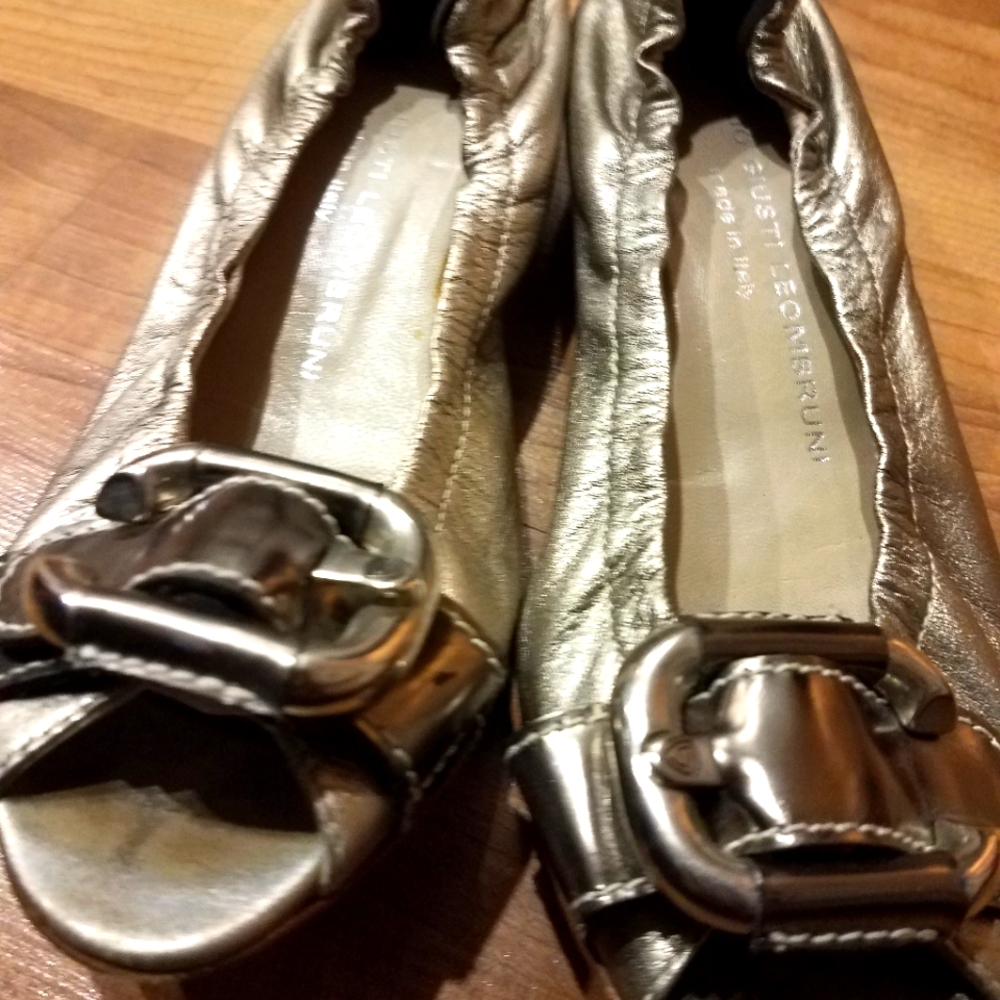 AGL-ATTILIO GIUSTI LEOMBRUNI PEEP TOE LEATHER 5